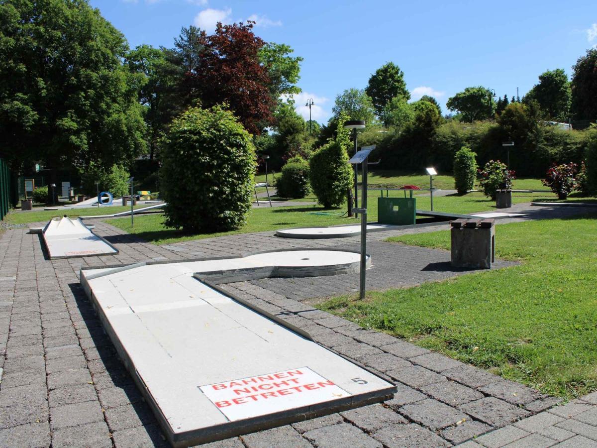 Ferienwohnung Am Kurpark Eslohe Bagian luar foto